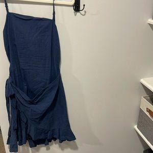 SHEIN navy dress. Size medium.